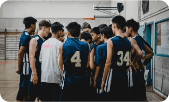 Athletes in direct contact with university coaches