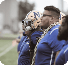 University sports recruitment network