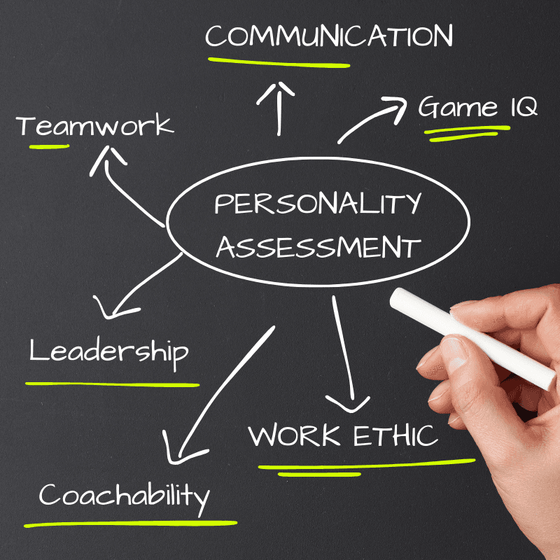 Spotter athlete personality assessment overview