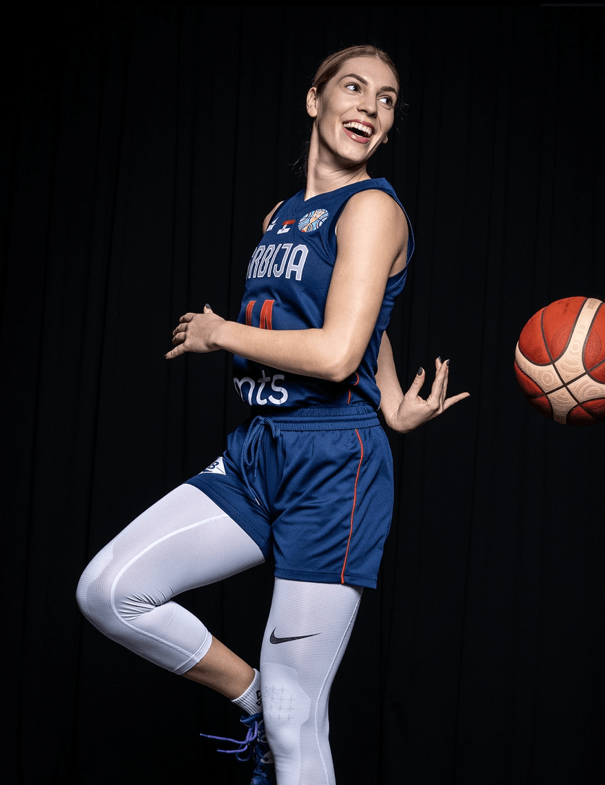 Katarina Zec Basketball Player from Serbia